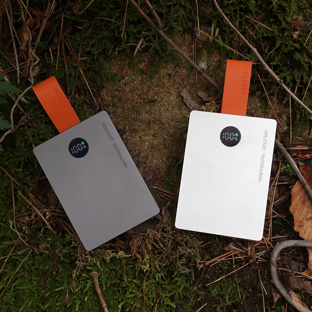 언리시 VolttGo.Solo 45W 고속충전 보조배터리 10000mAh 삼성SDI 셀 CNC 알루미늄 디자인 - 상품 이미지