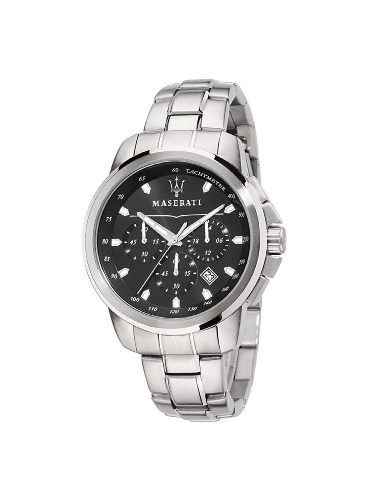 [Italian Design] 마세라티 남자 SUCCESSO 메탈 클래식 손목 패션 방수 야광시계 블랙