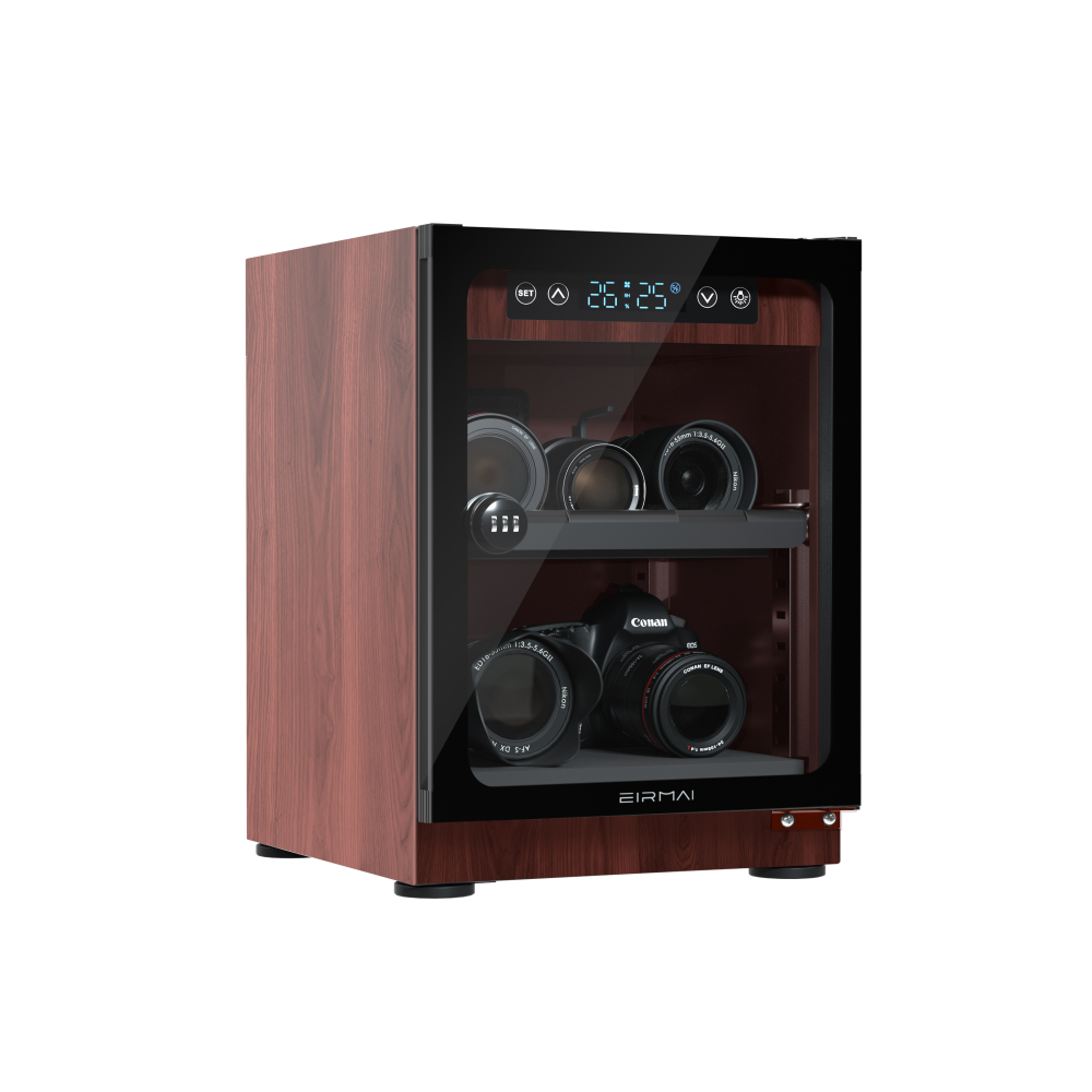 EIRMAI MRD-30WPRO 카메라 제습함 보관함 우드 30L - 상품 이미지