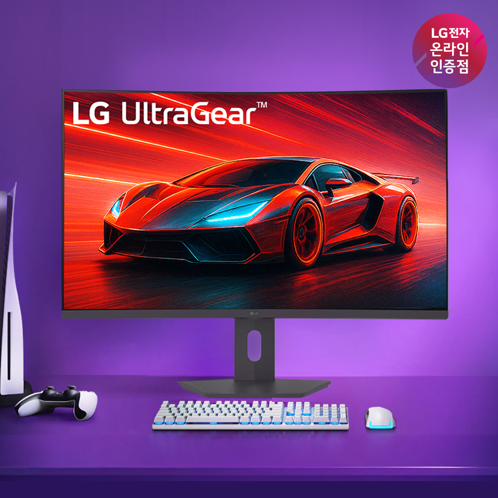 최.종.31.만 LG 32G600A 80cm(32인치) 180Hz 울트라기어QHD 커브드 게이밍모니터 - 상세 이미지 3