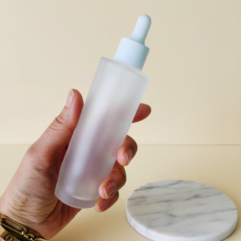 100ml 반투명 유리 스포이드 공병 - 상품 이미지