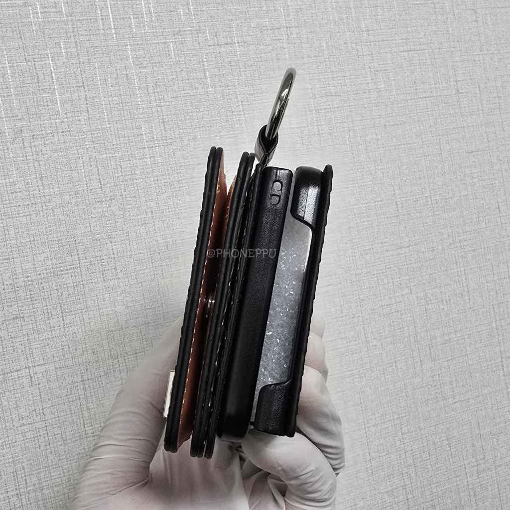 [RAFFINE] 라피네 로마 케이스 GS 로즈핑크, 갤럭시Z플립4 F721 - 상세 이미지 4