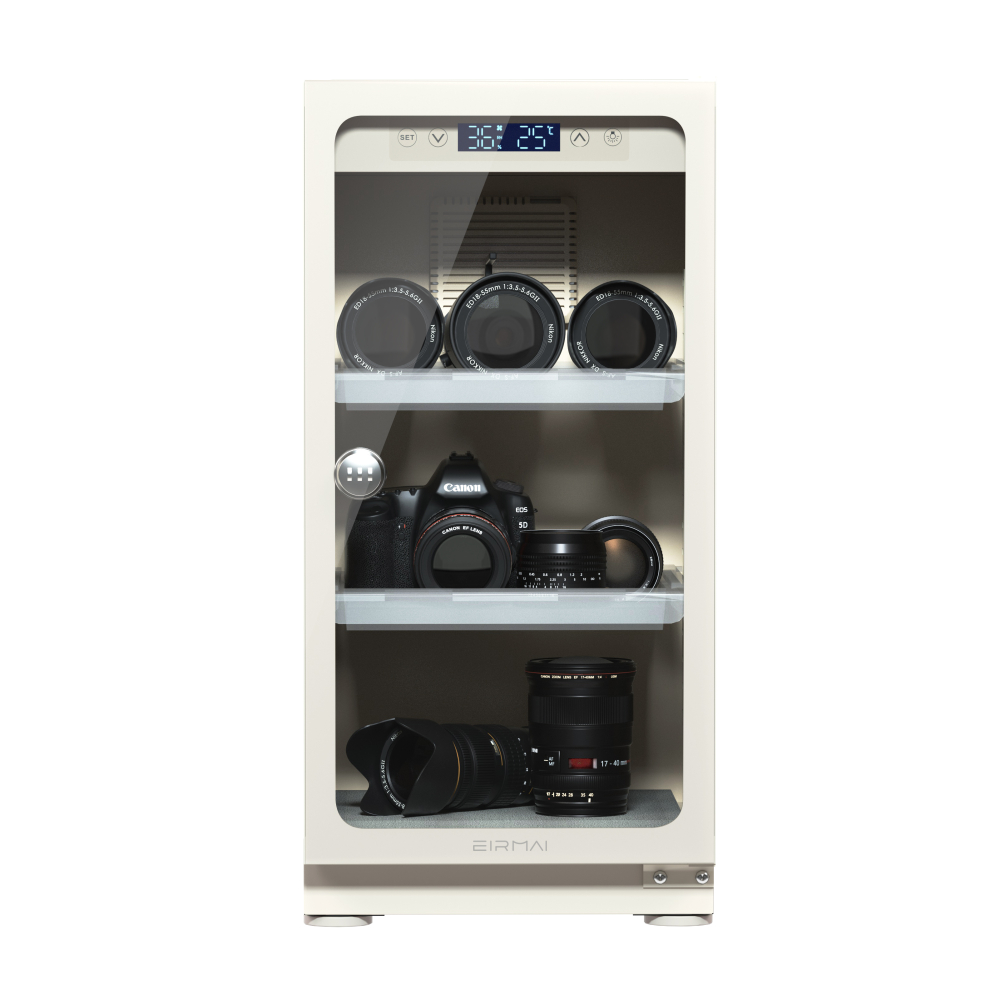 EIRMAI MRD-55MPRO 카메라 제습함 보관함 아이보리 50L - 상세 이미지 2