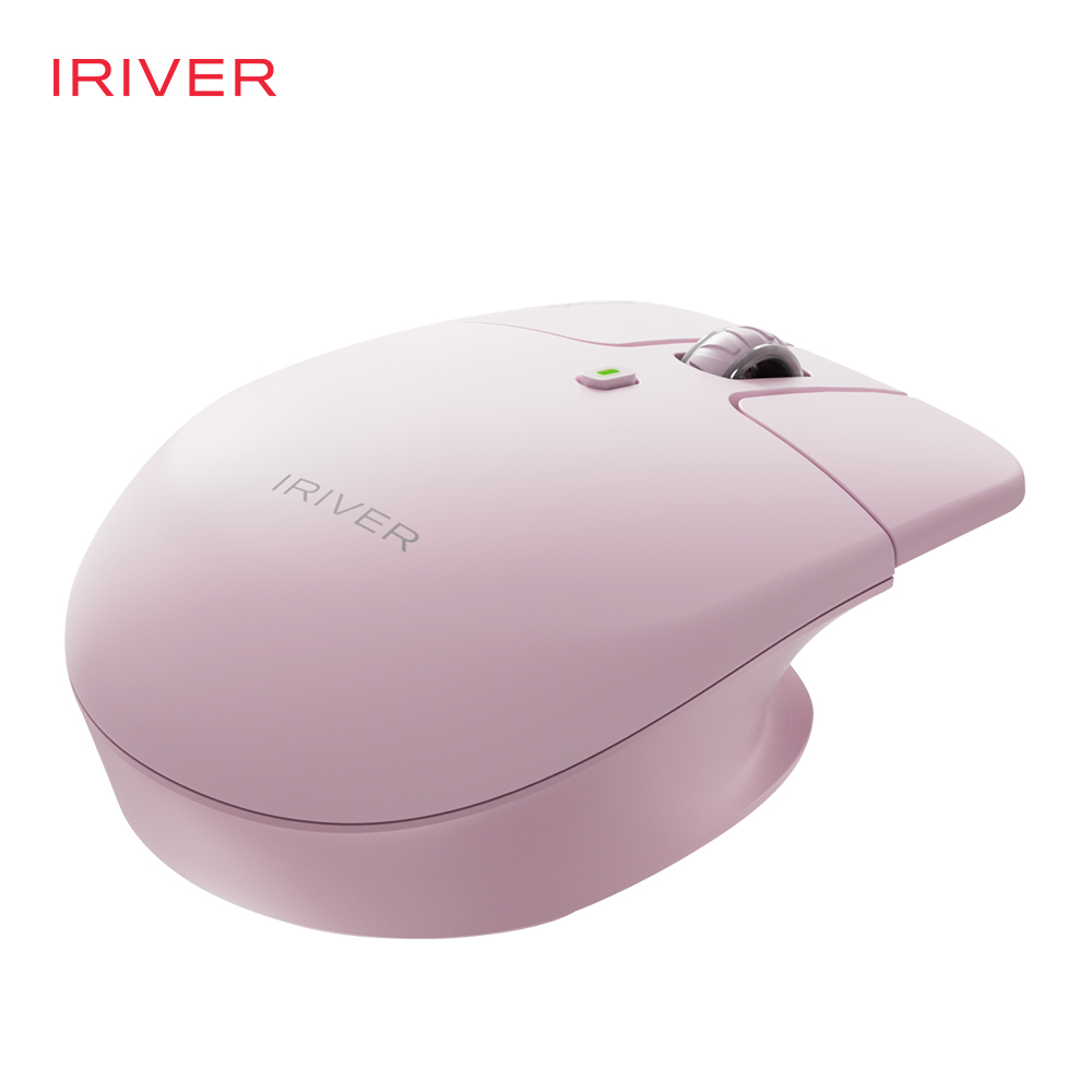 아이리버 항균 충전식 멀티페어링 초경량 블루투스 저소음 무선 마우스 Air Light Fit 핑크 - 상세 이미지 4