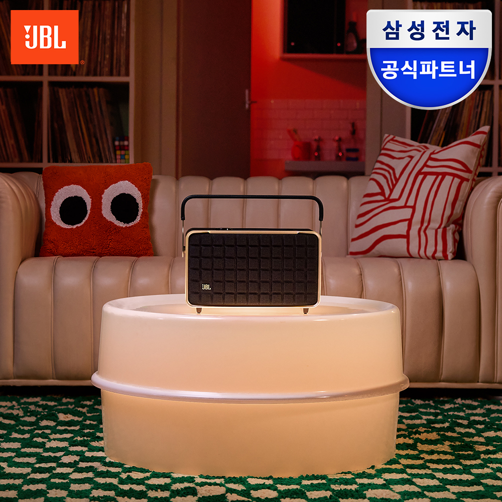 삼성공식파트너 JBL Authentics 300 어센틱 블루투스 스피커 블랙 제품 이미지