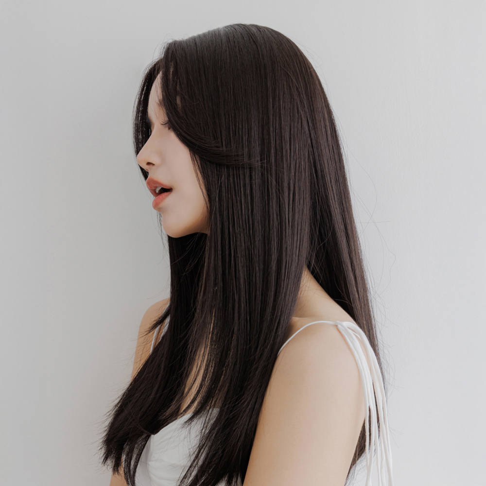 수제통가발 에리카 세미롱 볼륨 생머리 여자가발 - 상세 이미지 4