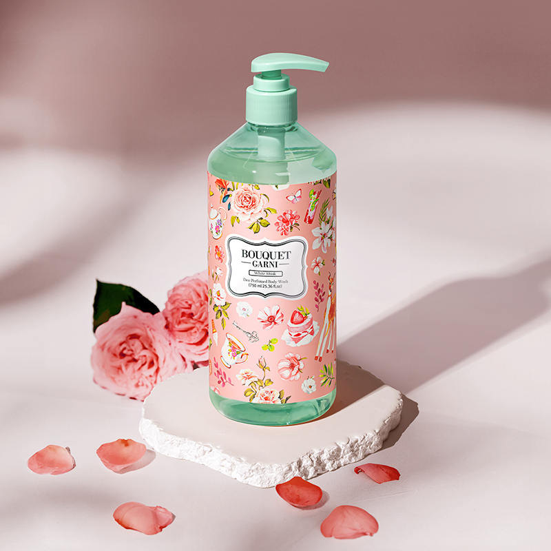 [2개] 부케가르니 체취 케어 퍼퓸드 바디워시 화이트머스크 750ml 이미지 3