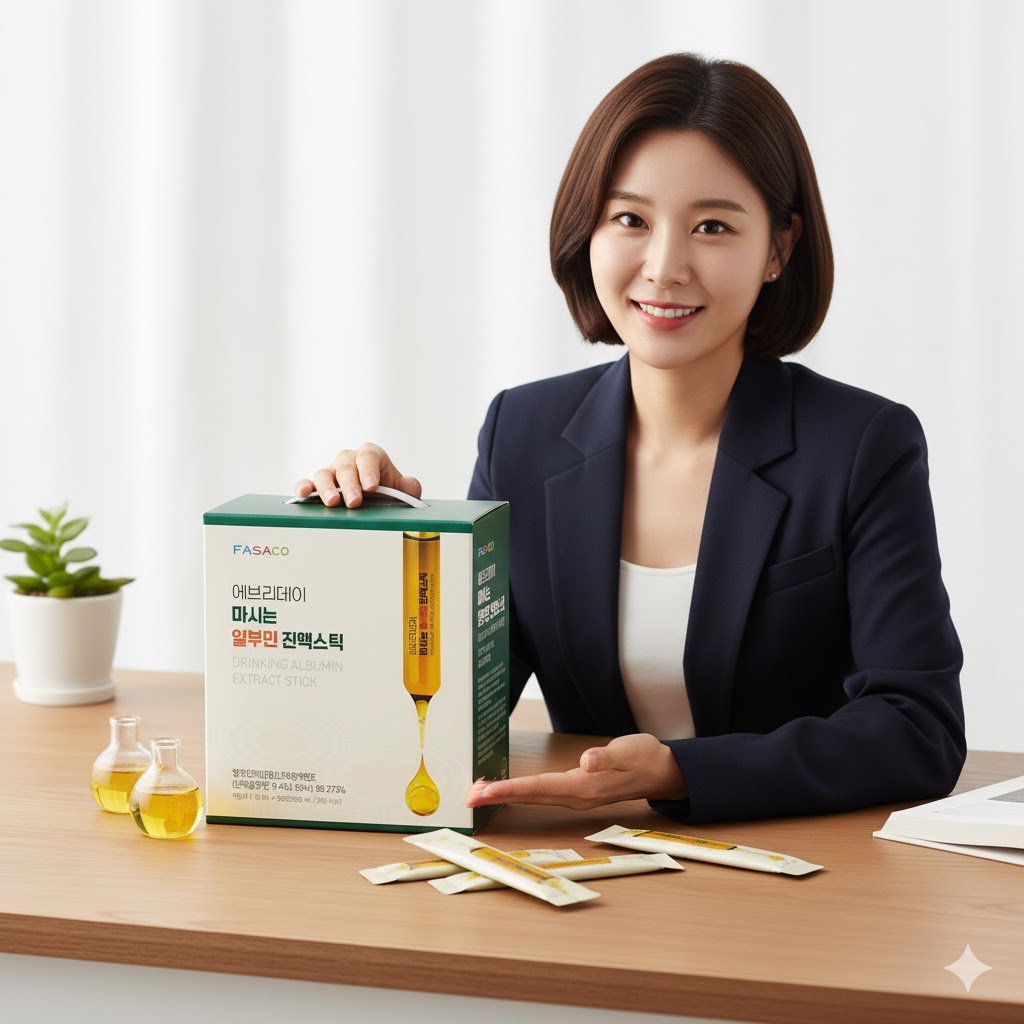 마시는 알부민 진액 스틱50포 난백 단백질 - 상품 이미지