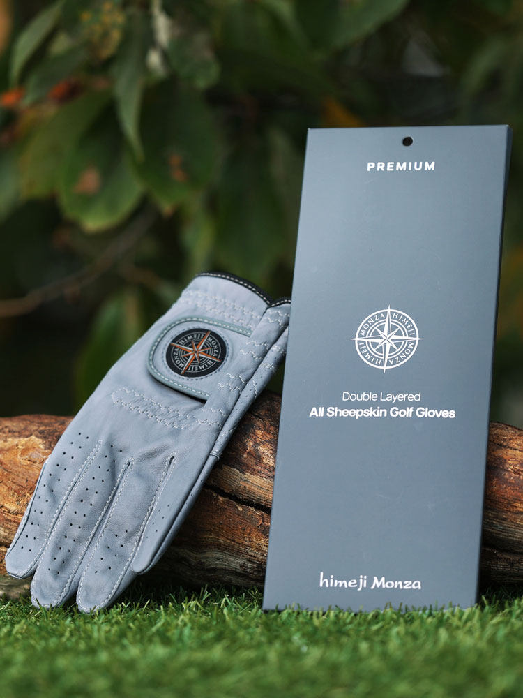히메지몬자 G에디션 천연 올양피 골프장갑 남여공용 프리미엄 이중덧댐 3장 세트