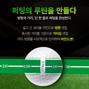 볼빅 골프공 M트랙 엠트랙 360도 고반발 3피스 골프공 운동러 솔직 후기 | 실사용 리뷰 - 상품 이미지 2