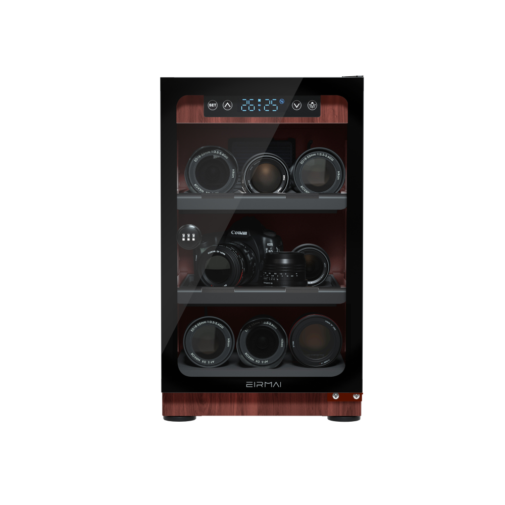 EIRMAI MRD-45WPRO 카메라 제습함 보관함 우드 40L - 상세 이미지 2