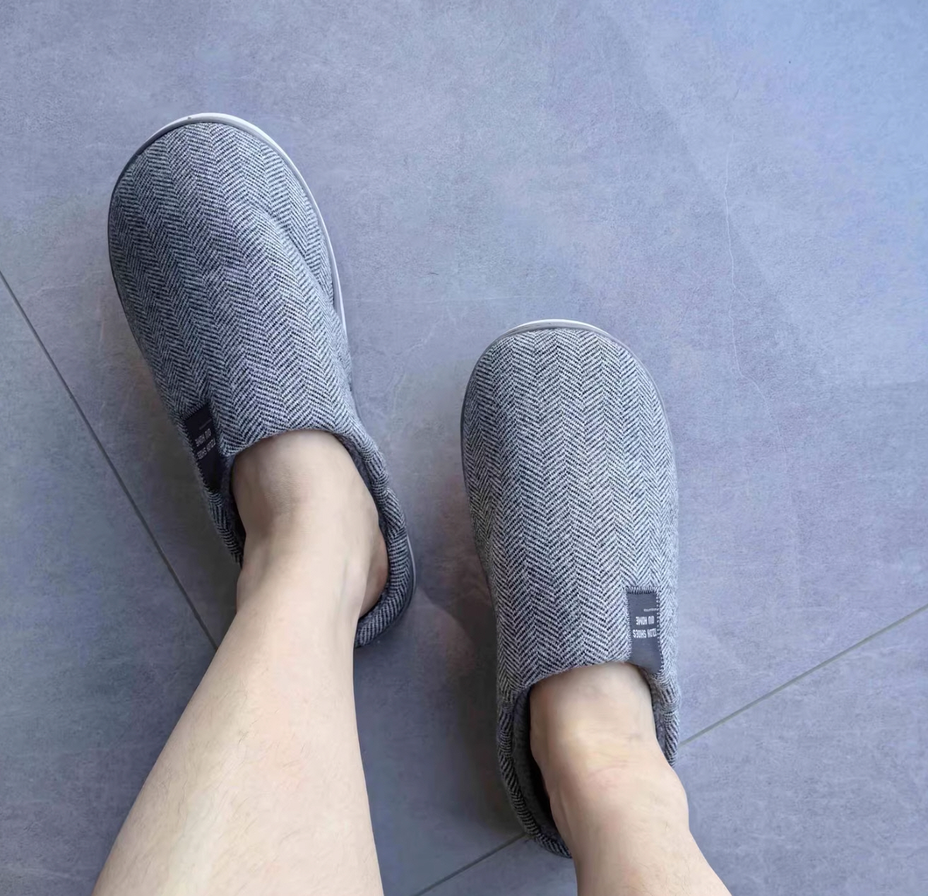 빅사이즈 털실내화 겨울 거실 사무실 방한 거실화 실내 슬리퍼 280 290 300