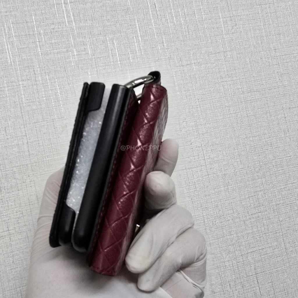 [RAFFINE] 라피네 로마 케이스 GS 블랙, 갤럭시Z플립3 F711 - 상세 이미지 3