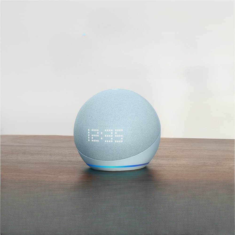 디스플레이 인공지능 스피커 시계 LED 음성인식 허브 네스트 미니 AI 스마트 WIFI 스피커 - 상세 이미지 2