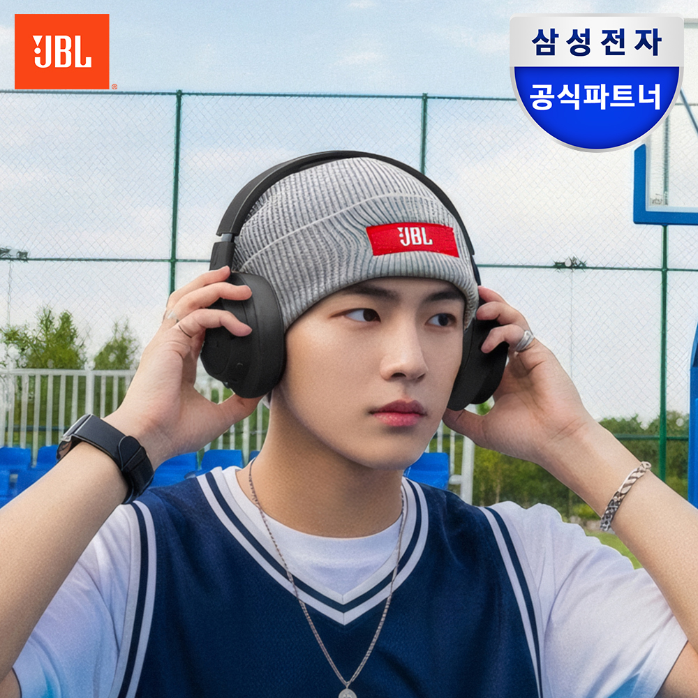 삼성공식파트너 JBL T770NC 노이즈캔슬링 블루투스 헤드셋 무선헤드폰 블랙 제품 이미지