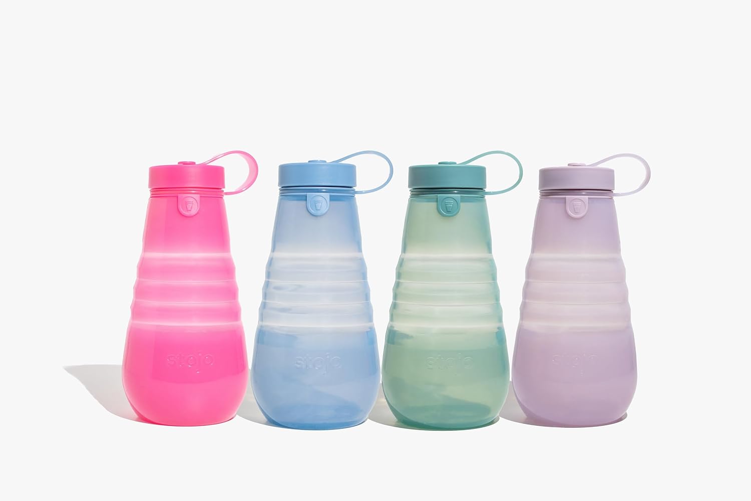 스토조 접이실 실리콘 텀블러 보틀 컬렉션 590ml, 젤리 스틸 - 상세 이미지 2