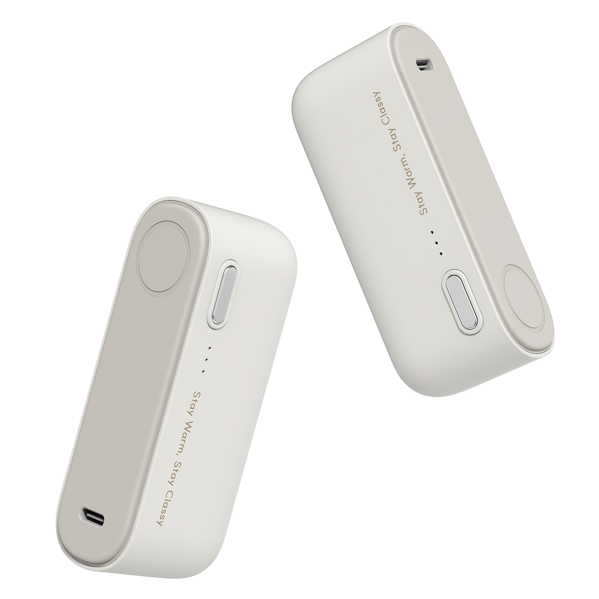 대용량 듀얼 마그네틱 손난로 보조배터리 8000mAh 겨울 캠핑 휴대용 충전식 핫팩 - 상세 이미지 3