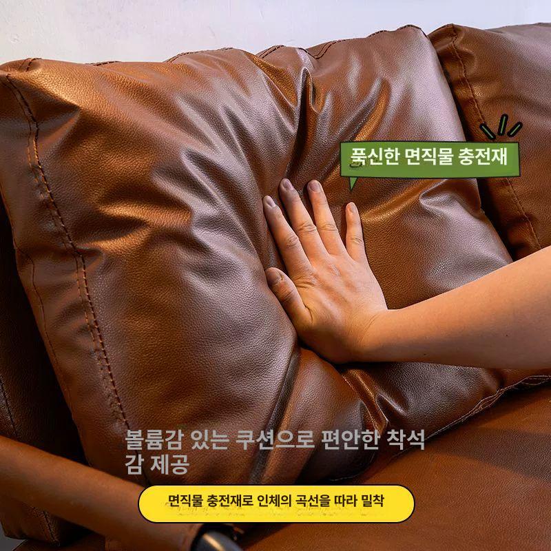 2인 쇼파 폭좁은 미니 라운드 소파 거실 카페 다이닝 원룸 인테리어 - 상세 이미지 4