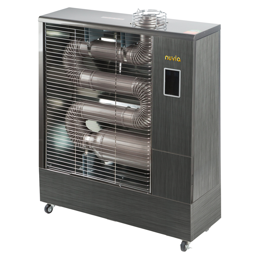 대형 원적외선튜브히터 기름 등유돈풍기 산업용 곱창난로 - 상품 이미지