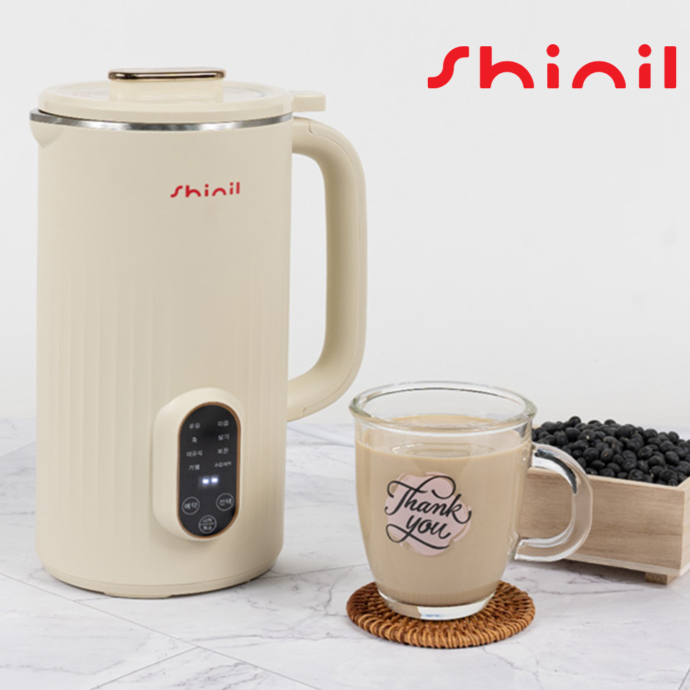 신일 두유 제조기 콩물 이유식 죽 미음 스프 과즙 자동 끓이기 보온