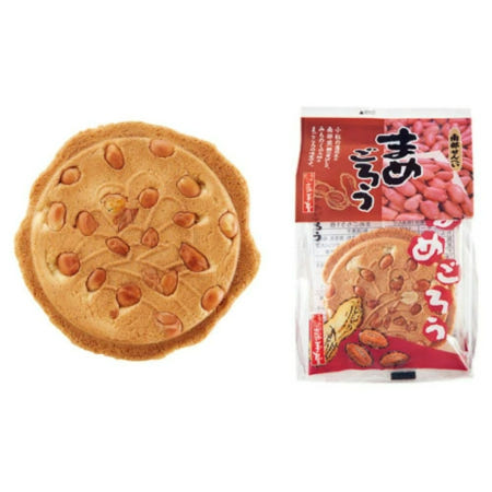 [해외]이와테야 마메고로우 일본 과자 이와오수 땅콩 센베이 6개입 x 4세트