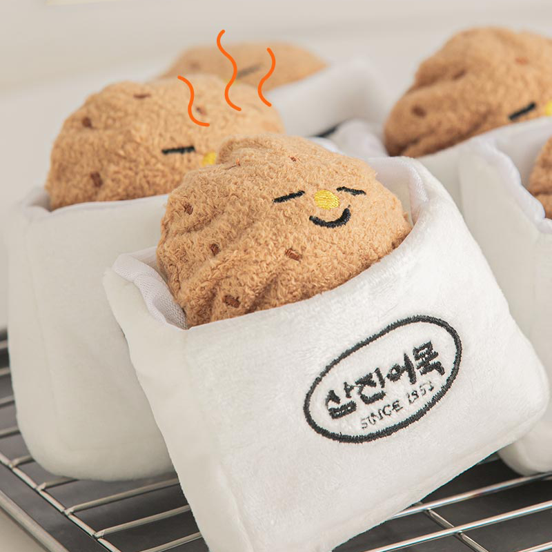 바잇미X삼진어묵 어묵고로케 강아지 노즈워크 장난감