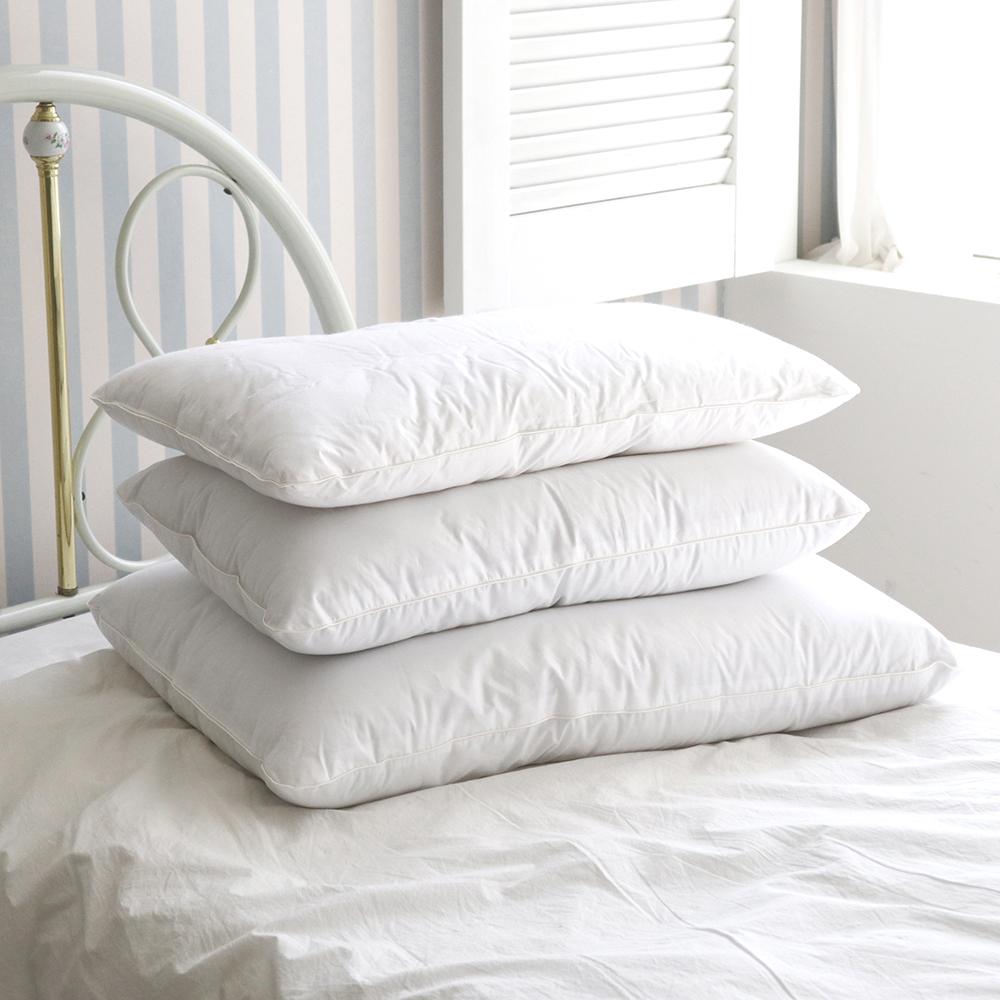 피넛버터젤리 슈프렐 95도 경추 베개솜 L 50x70 빨아쓰는 건조기 세탁 호텔식 베개