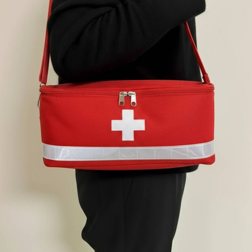 (18종 세트) 가정용 구급함 휴대용 구급상자 FIRSTAIDKIT 구급가방 응급처치키트 이미지 7