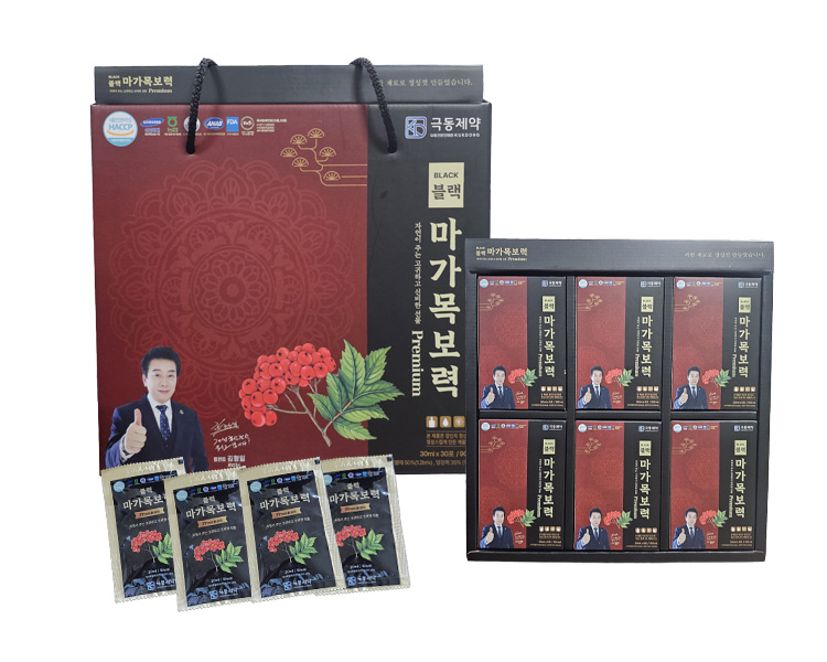 마가목 진액 즙 엉겅퀴 산수유 구기자 열매 블랙마가목보력 30포 - 상품 이미지