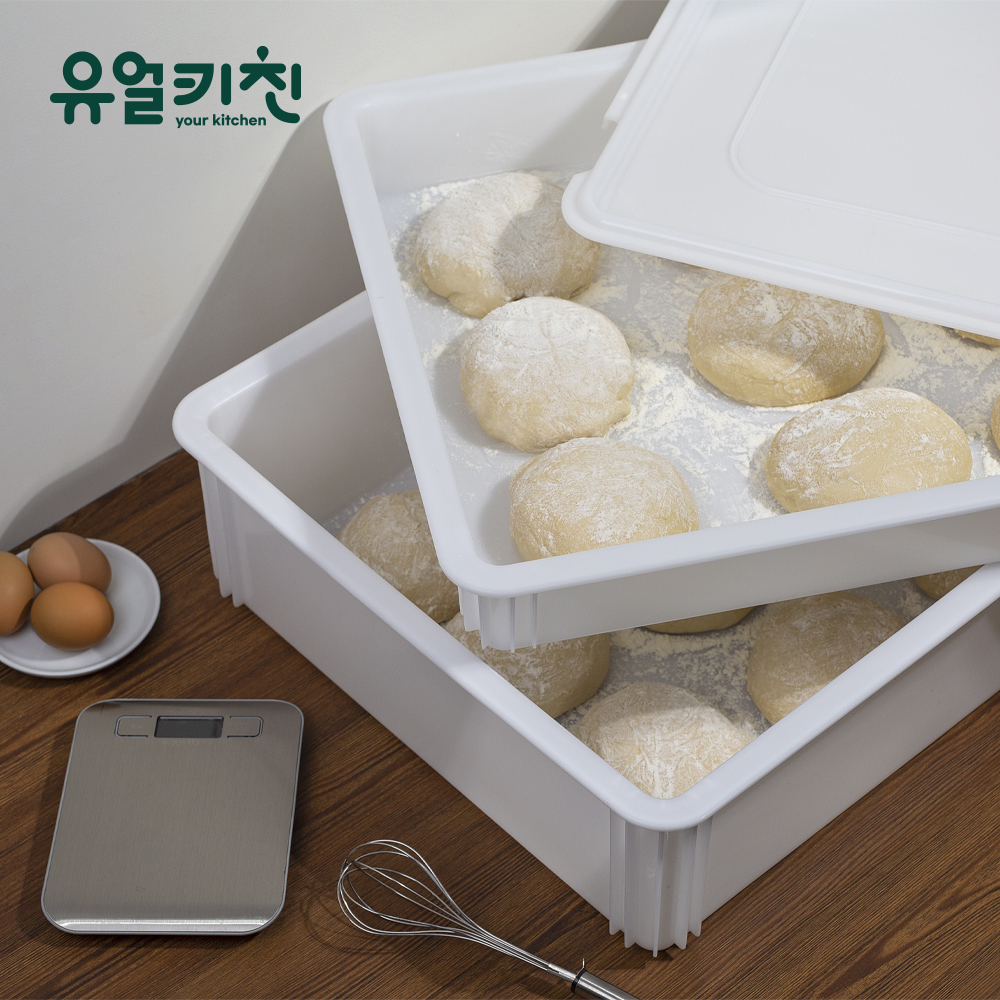 베이커리 피자 도우 박스 숙성 PC 투명 소 - 상세 이미지 2