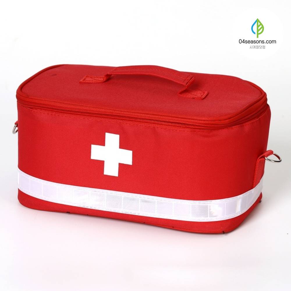 (18종 세트) 가정용 구급함 휴대용 구급상자 FIRSTAIDKIT 구급가방 응급처치키트 - 상세 이미지 3