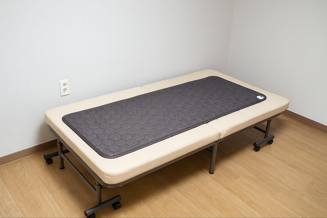 3H 한일온열기 그래핀 쇼파용 전기 병원침대 매트 방석 온열매트 장판 카본 탄소 미니 1인용 70x190 블랙