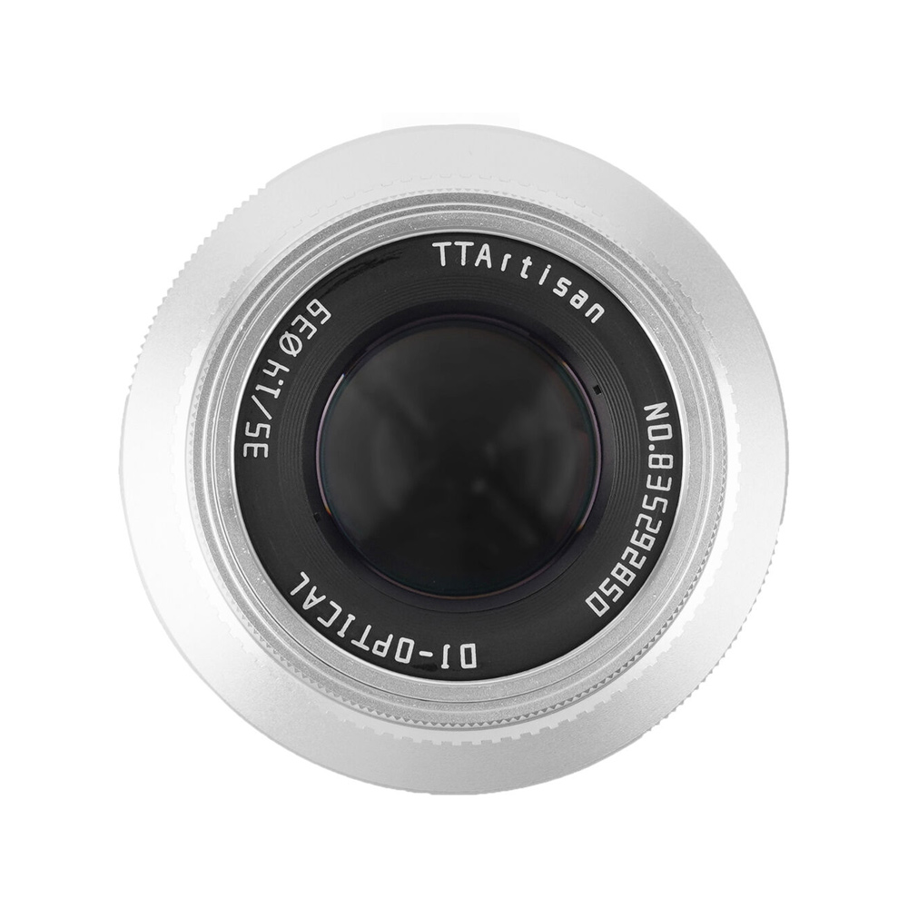 티티아티산 35mm F1.4 캐논 RF마운트 APS-C 렌즈 실버 - 상세 이미지 4