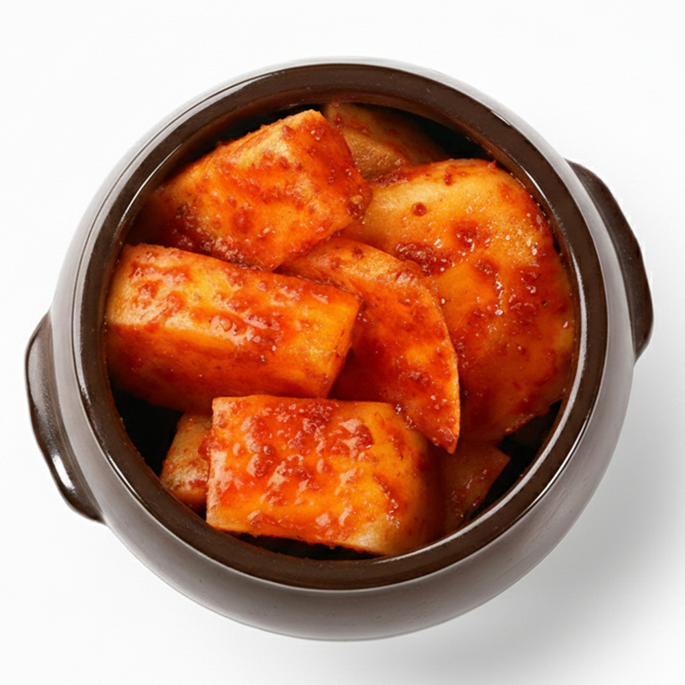 [아침10시이전 당일출고] 김치대통령 섞박지 감칠 맛 가득 아삭 국내산 고춧가루 사용 2kg, 1개 - 상품 이미지