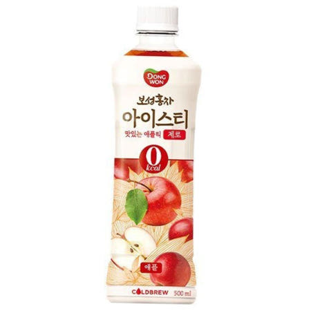 동원에프앤비 녹차 동원 보성홍차 아이스티 애플 제로 24입 500ml