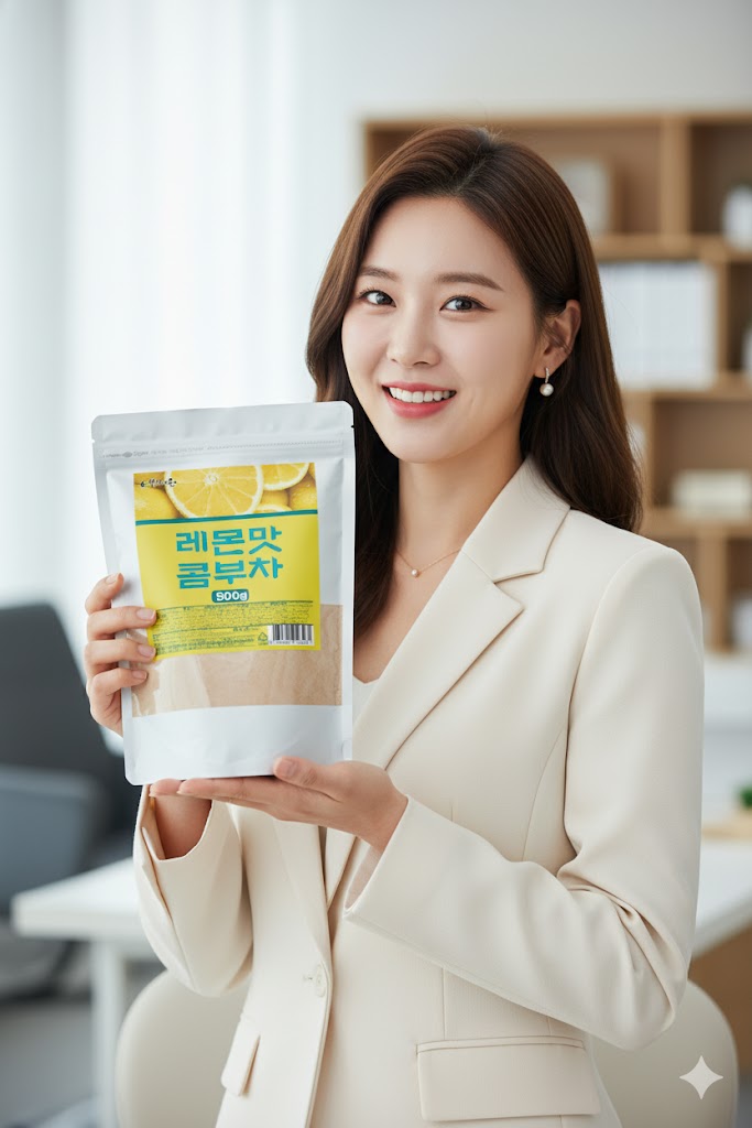 콤부차 분말 레몬맛 500g - 상품 이미지