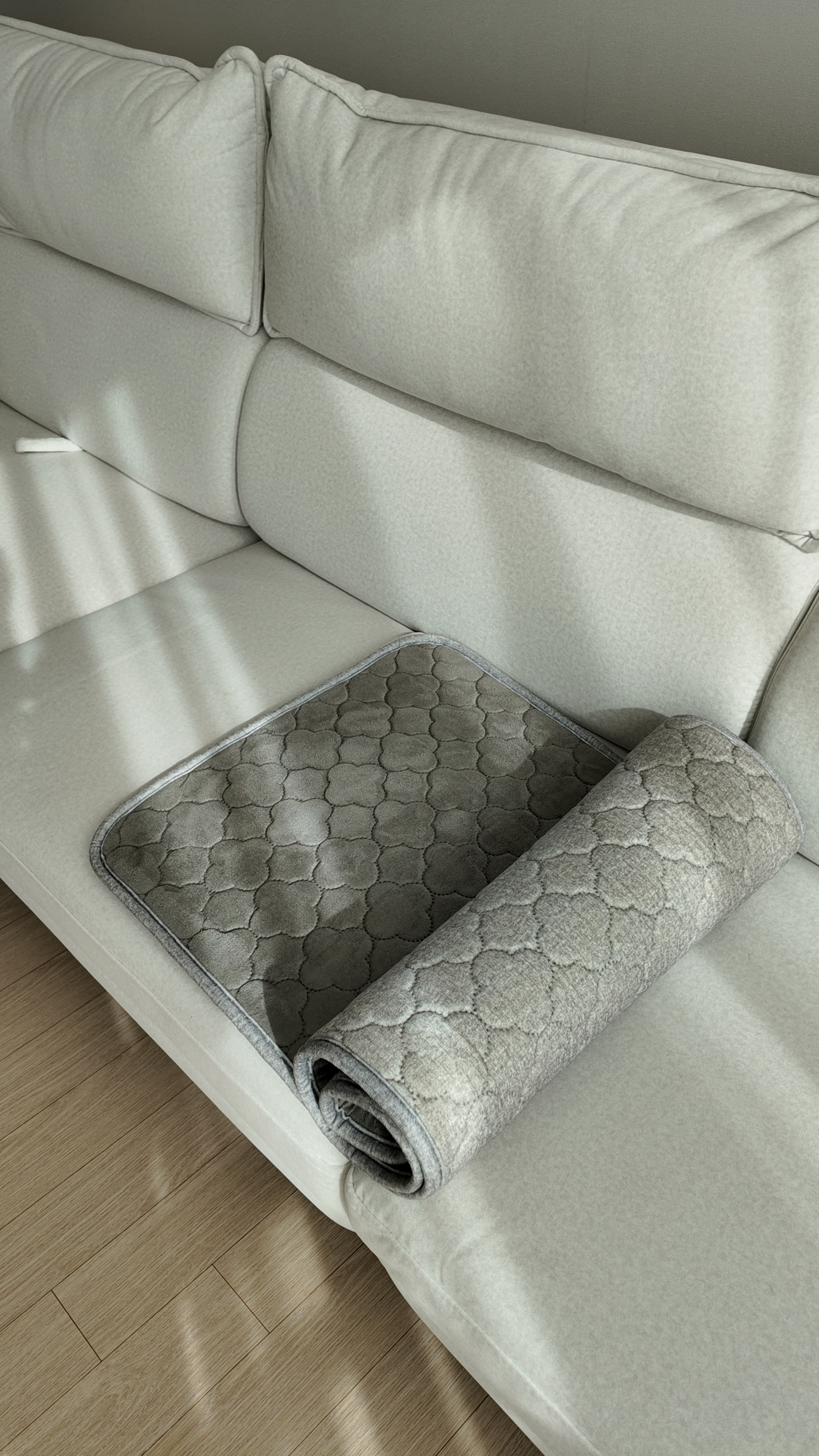 EMF 전자파안심 카본탄소전기요 쇼파용 여행용 쓰리템 미니싱글, 50x180cm, 황토