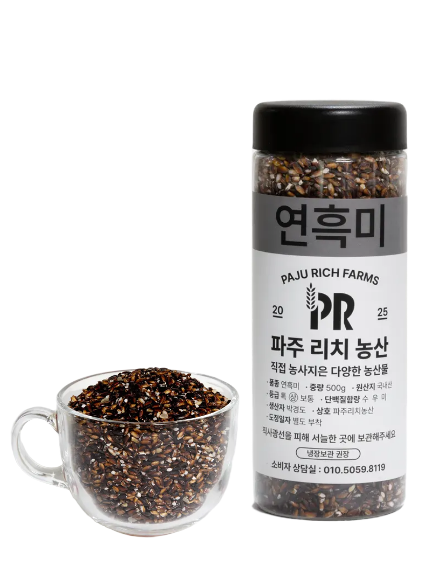 경기 파주 25년 햅쌀 직접 농사지은 맛있는 당일 도정한 연흑미 1kg, 1개 이미지 6