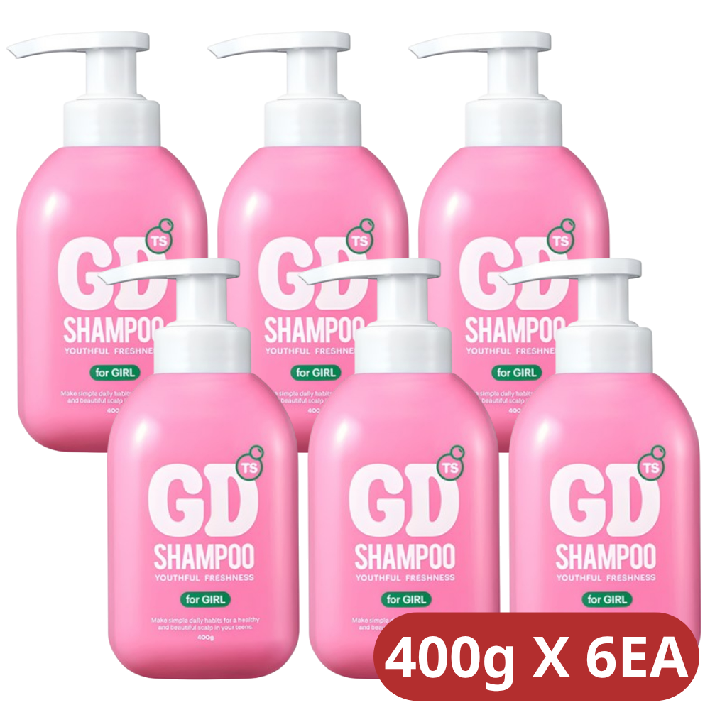 TS 지디 샴푸 포걸 + 소분 파우치 400g, 6개 - 상세 이미지 3