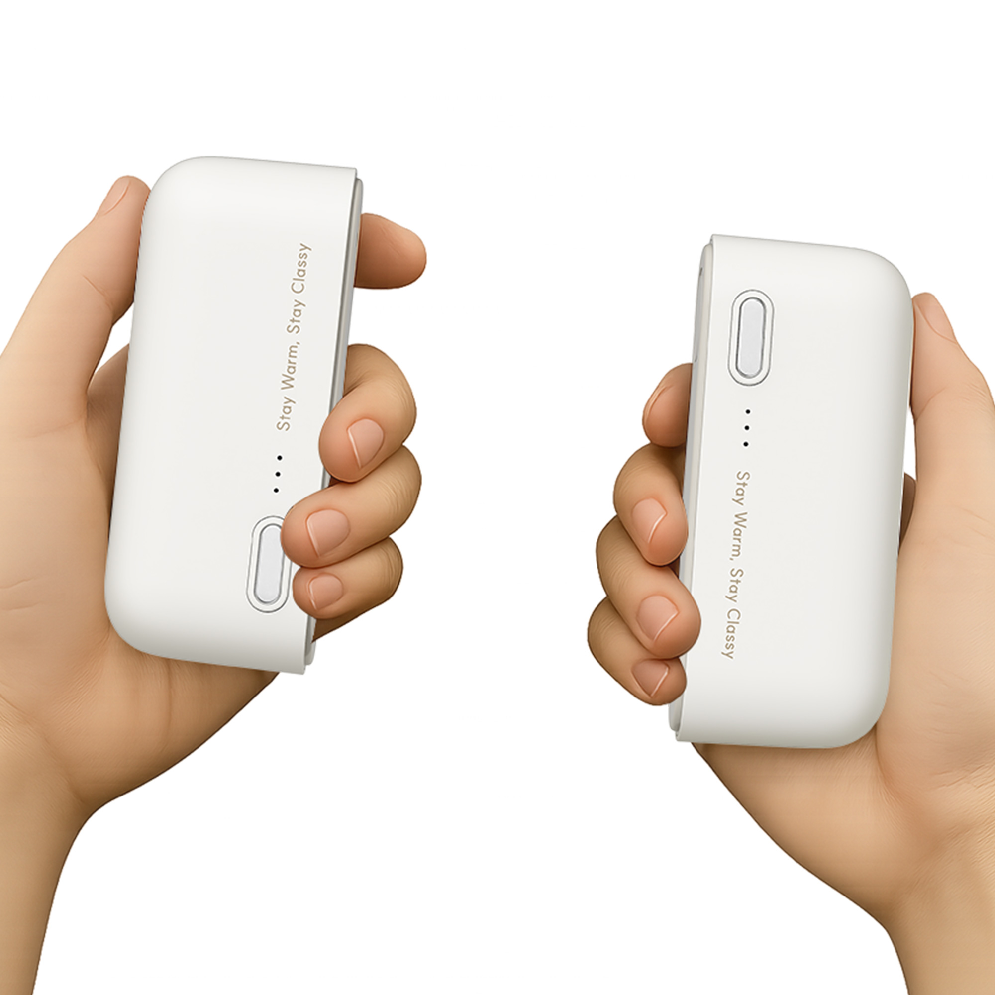 대용량 듀얼 마그네틱 손난로 보조배터리 8000mAh 겨울 캠핑 휴대용 충전식 핫팩 이미지 7