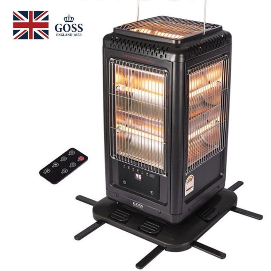 리모컨 발터치 가정용 오방 난로 거실 난방기 거실용 히터