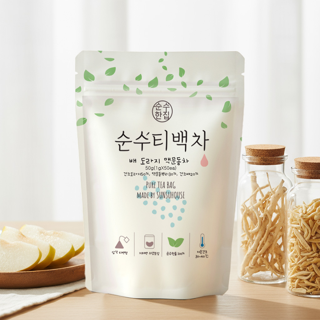1+1 티백 50개입 배도라지맥문동차 좋은 이미지 3