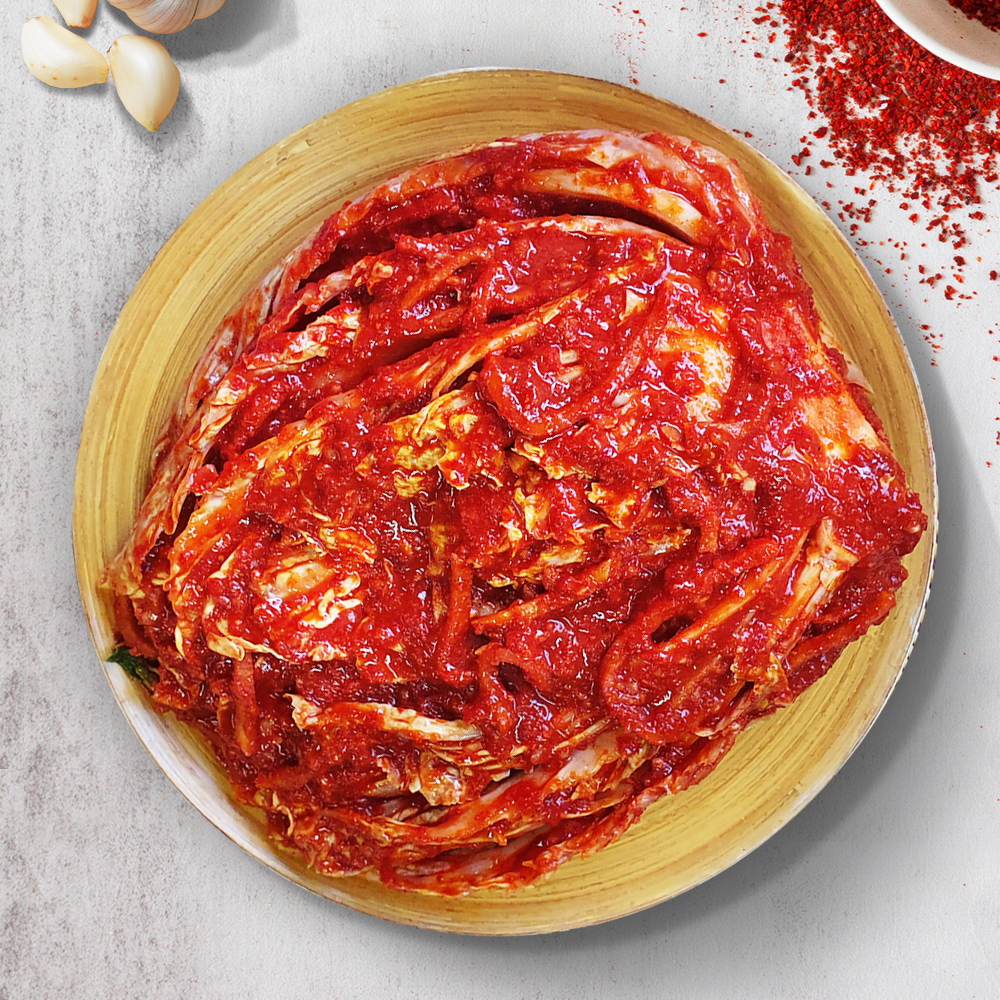 [당일생산 당일출고] 김치대통령 맵싹배추김치 맛있게 매운 실비포기김치 2kg, 1개 - 상세 이미지 2