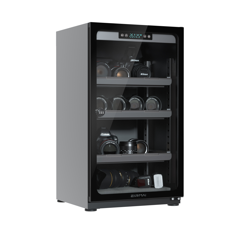 EIRMAI MRD-105PRO 카메라 제습함 보관함 블랙 100L - 상품 이미지