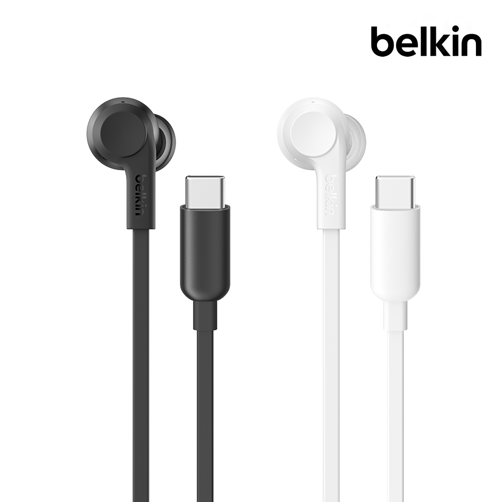 벨킨 C타입 유선 액티브 노이즈 캔슬링 이어폰 G3H0003 ANC 노캔 아이폰 갤럭시 태블릿 호환 제품 이미지