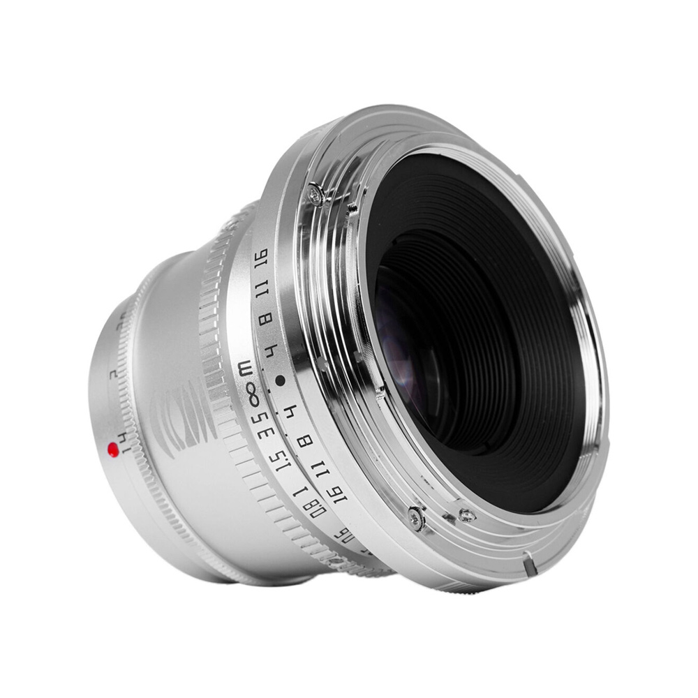 티티아티산 35mm F1.4 캐논 RF마운트 APS-C 렌즈 실버 - 상세 이미지 2