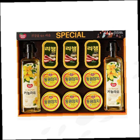 참치캔 햄통조림 식용유 명절선물세트 가정용 보관용 간편식품 세트구성