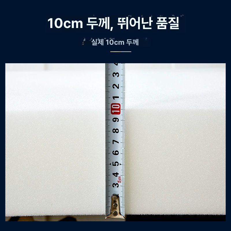 찜질방 매트 접이식 1인 매트리스 바닥 수면 원룸 자취 매트 - 상세 이미지 4