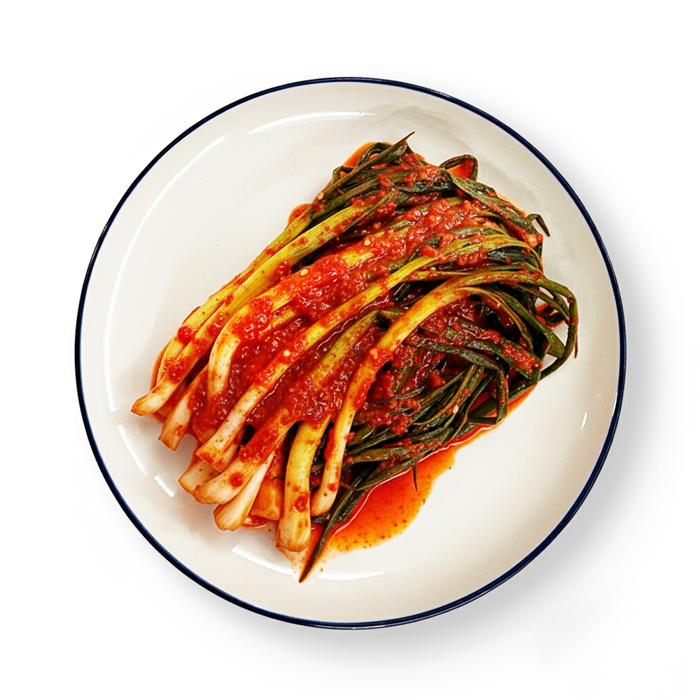 [아침10시이전 당일출고] 김치대통령 파김치 파무침 알싸한 깊은 맛 국내산 고춧가루 사용 2kg, 1개 - 상품 이미지
