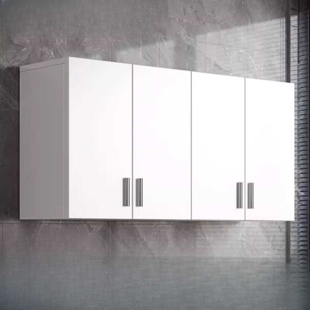주방 벽부장 수납장 상부장 벽걸이형 인테리어장 문2개 60x60x20cm - 상세 이미지 2